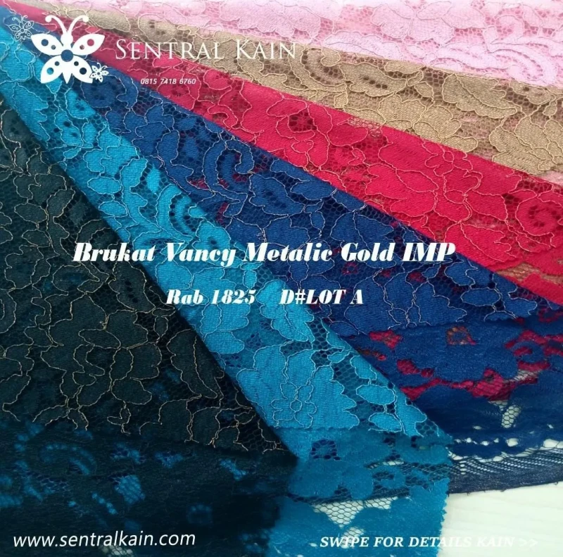 BRUKAT VANCY METALIC GOLD IMP D#LOT A 