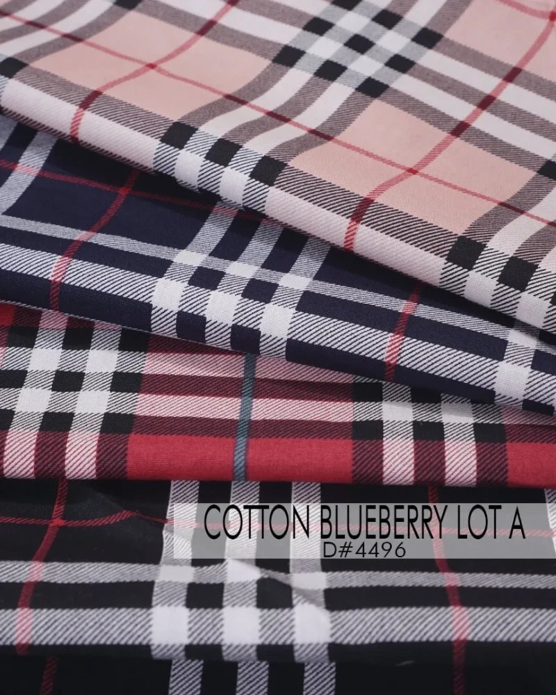 Cotton Blueberry D#4496 LOT A