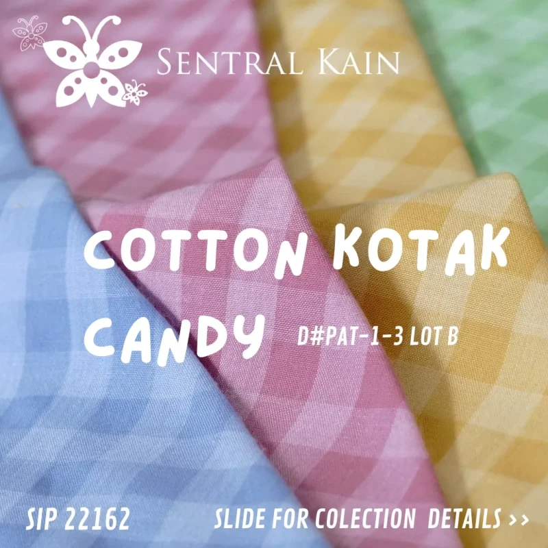 Cotton kotak candy