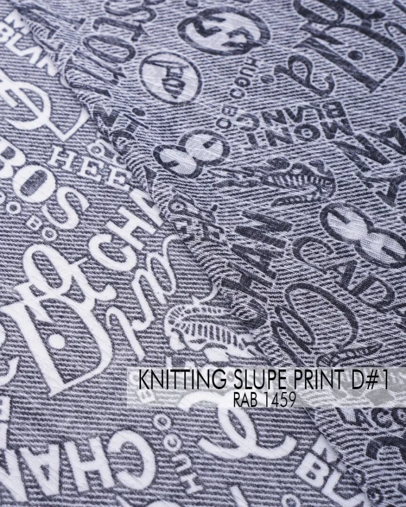 Knitting Slupe Print D#1