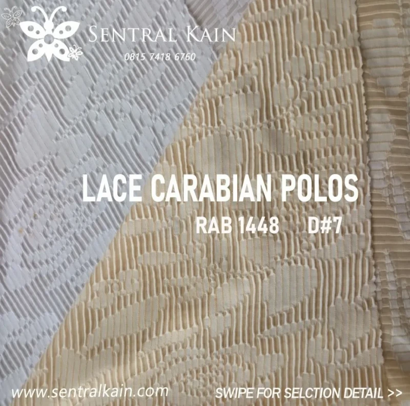 LACE CARABIAN POLOS D#7