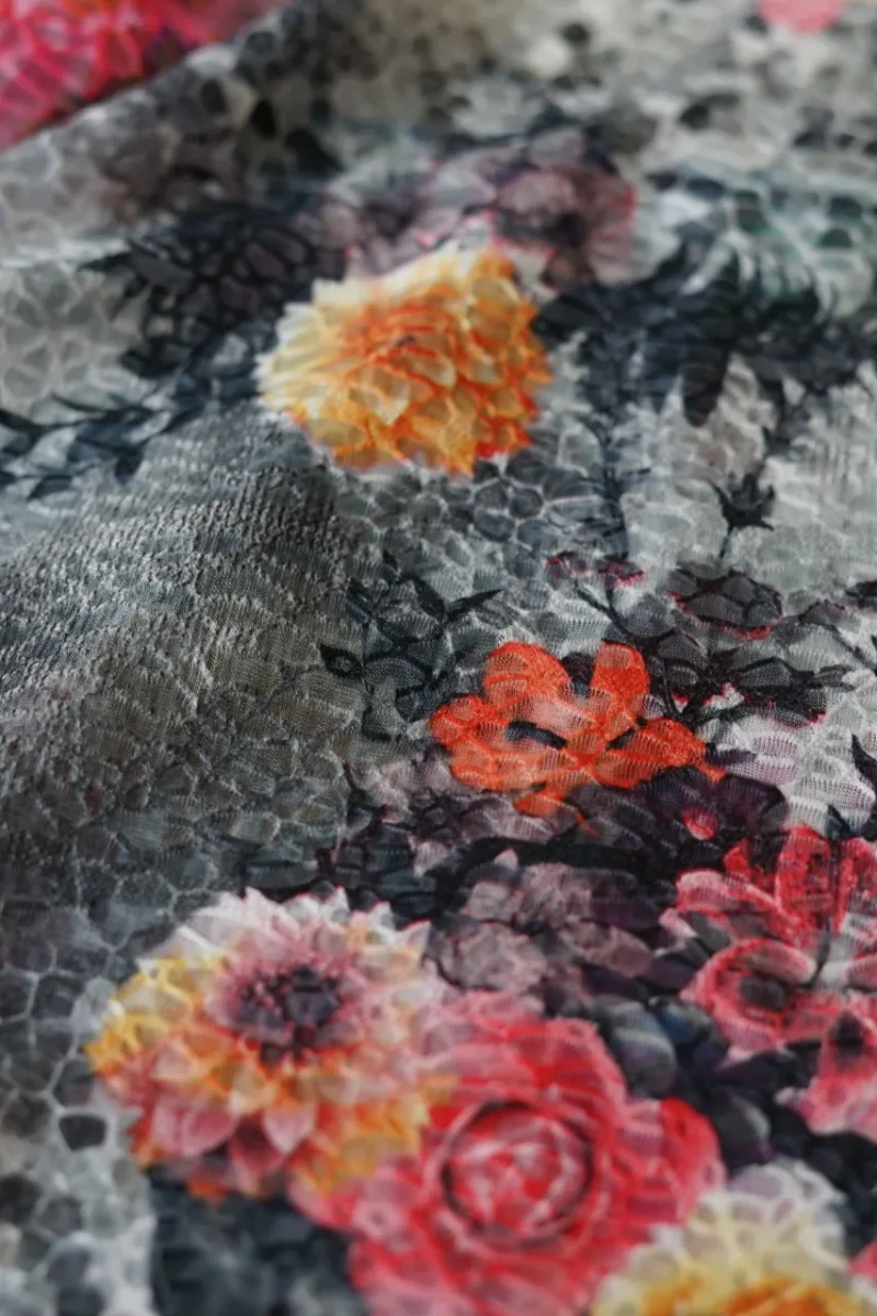 LACE CARABIAN PRINT D#17