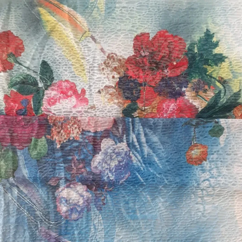 LACE CARABIAN PRINT D#4