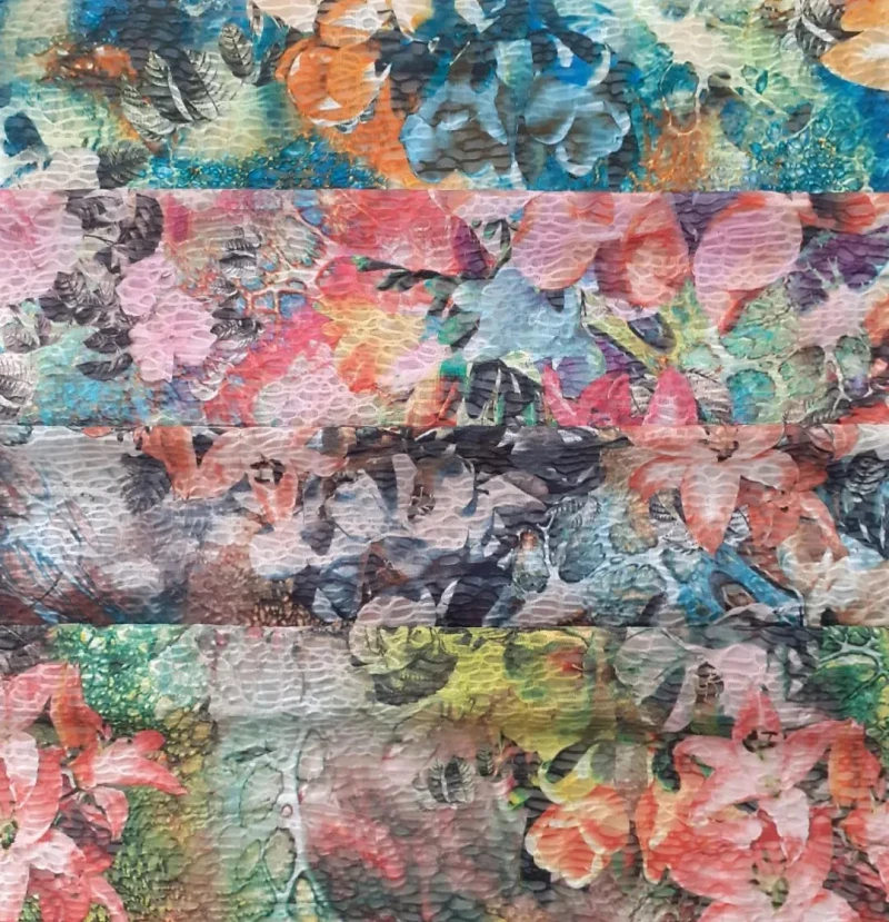 LACE CARABIAN PRINT D#7