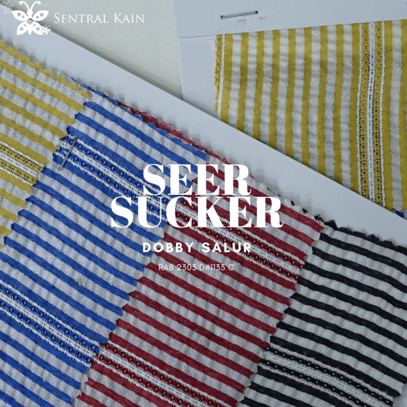 Seer Sucker Dobby Salur 