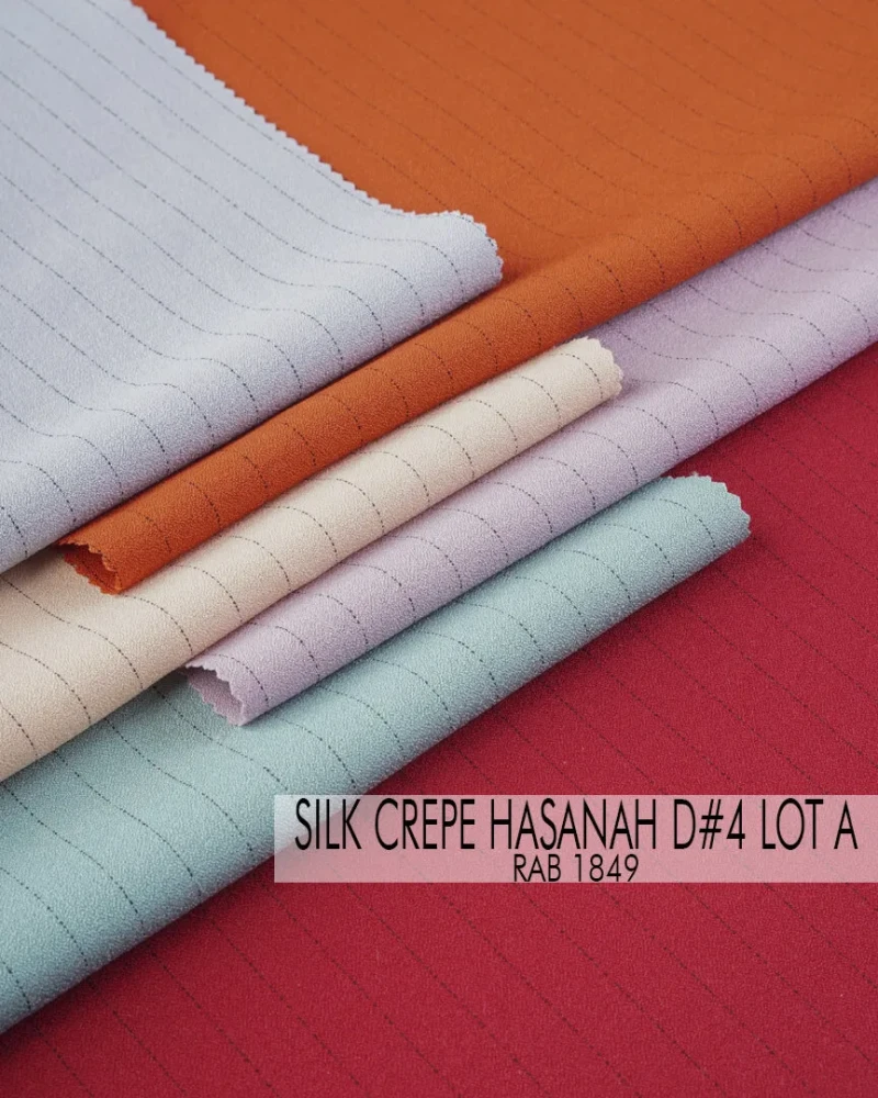Silk Crepe Hasanah D#4 LOT A