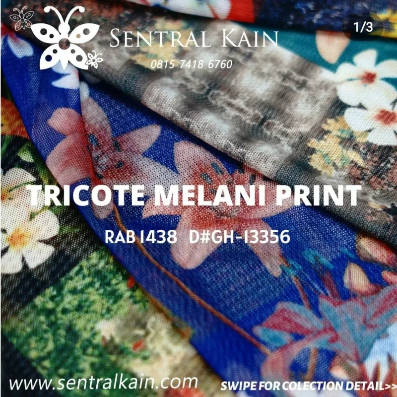 TRICOTE MELANI PRINT D#GH-13356