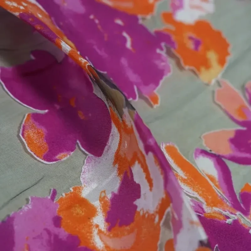 VANESSA BURN OUT PRINT D#CN-4947